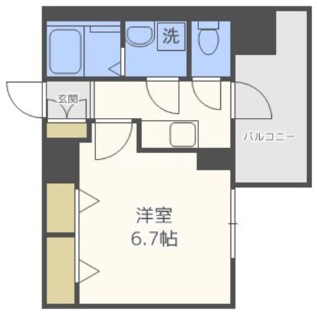 芦原橋駅 徒歩3分 7階の物件間取画像